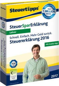 Akademische Arbeitsgemeinschaft SteuerSparErklärung für Lehrer 2017 (deutsch) (PC)