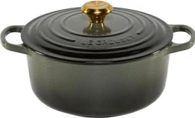 Le Creuset Signature Gusseisen Bräter rund 26cm 5.3l thyme
