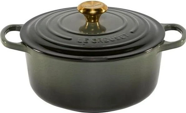 Le Creuset Signature Gusseisen Bräter rund 26cm 5.3l thyme