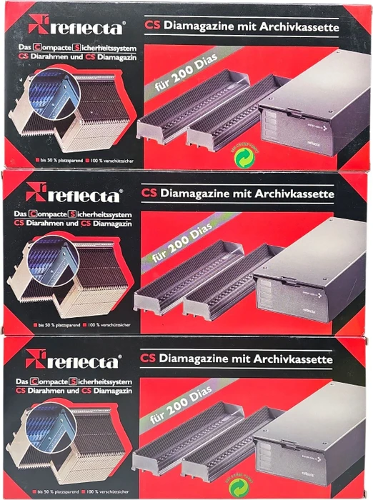 Reflecta CS-Magazin 2x 100 Stück Diamagazin