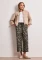 Street One Gemusterte Wide Leg Hose schwarz (Damen) Vorschaubild