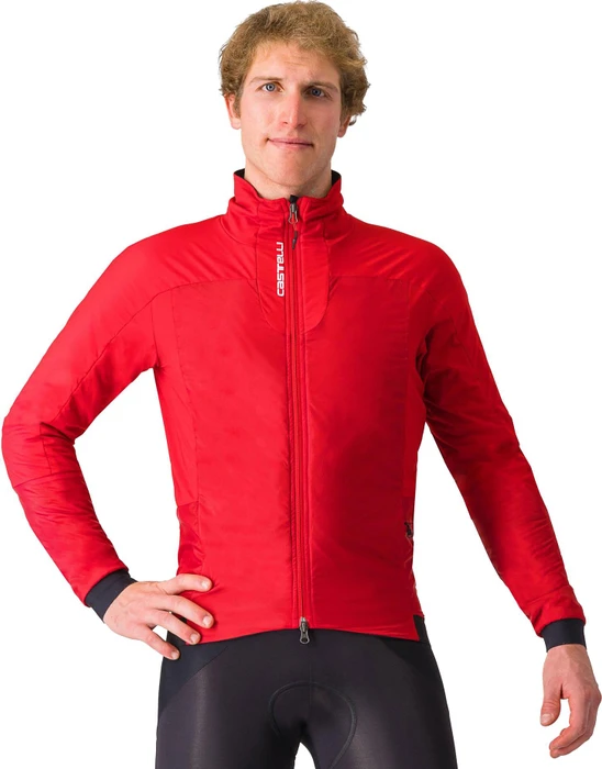 Castelli Fly Thermal Fahrradjacke rich red (Herren)