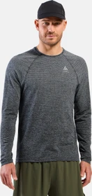 Odlo Essentials Seamless Laufshirt langarm grey melange (Herren)