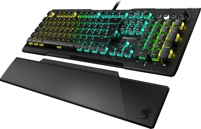 Roccat Vulcan Pro, LEDs RGB, schwarz, Titan Optical Linear, USB, DE