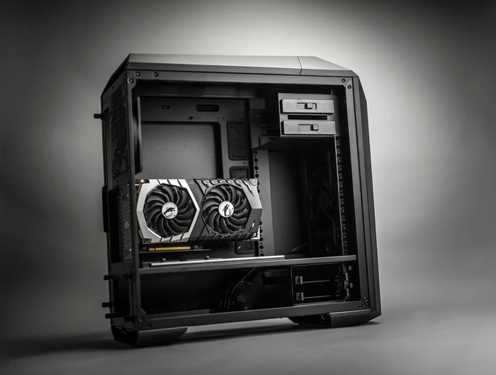 Cooler Master Vertical Graphics Card Holder Kit With Riser Cable