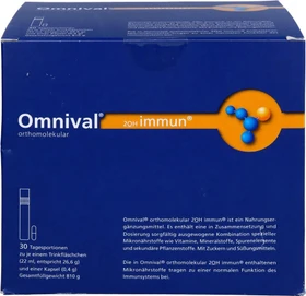 Omnival immun Trinkampullen + Kapseln, 60 Stück (30x Trinkampulle + 30x Kapsel)