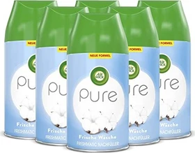 Air Wick Freshmatic Max Pure Frische Wäsche Duftspray Refill, 1.5l (6x 250ml)