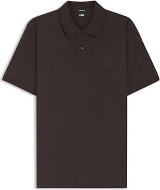 Hugo Boss Pallas Poloshirt kurzarm dark brown (Herren)