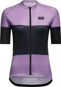 Gore Wear Spirit Stripes Trikot kurzarm scrub purple/orbit blue (Damen)