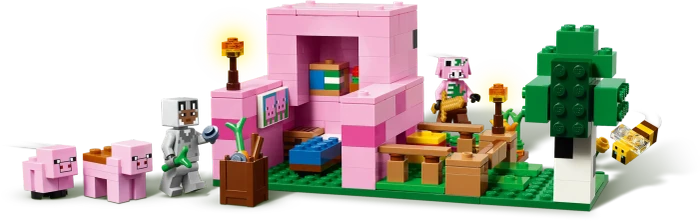 LEGO Minecraft - Das Babyschwein-Haus
