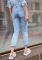 Street One Studio Tapered Leg Casual Jeans light bleached wash (Damen) Vorschaubild