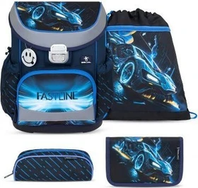 Belmil Mini-Fit Fastline Schultaschen-Set, 4-tlg.