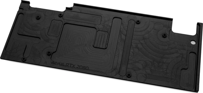 EK Water Blocks Quantum Line EK-Quantum Vector Aorus RTX 2080 Backplate schwarz