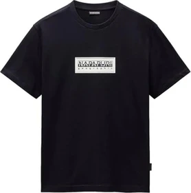 Napapijri Logo Box T-Shirt kurzarm dark blue (Herren)