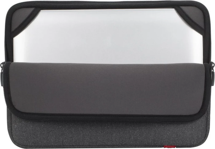 RivaCase 5123 Antishock Laptop Sleeve für Macbook 13", dunkelgrau