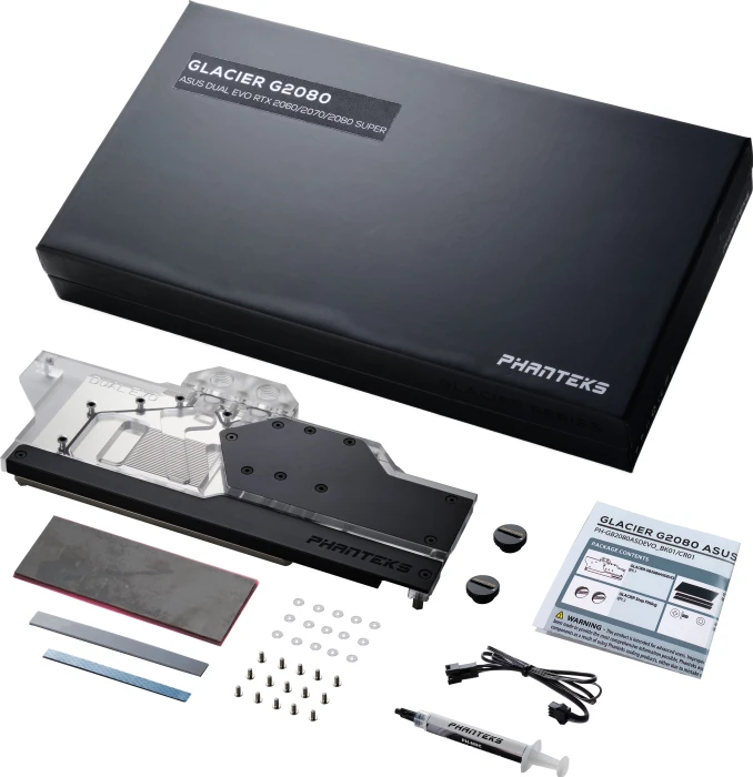 Phanteks Glacier RTX 2080 ASUS Dual Evo Edition schwarz