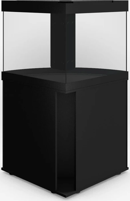 Juwel Trigon 190 LED Aquarium-Set mit Unterschrank, schwarz/schwarz, 190l
