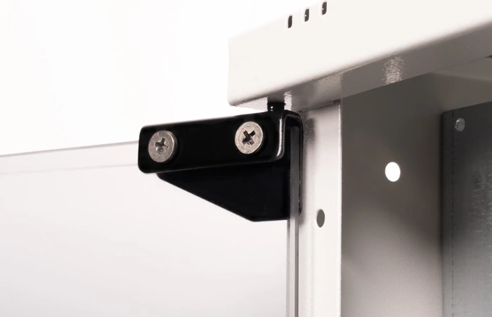 Digitus Professional SoHo Pro Line 19" Wandgehäuse 4HE, unmontiert, Sicherheitsglastür, IP20, RAL 7035, 400mm tief