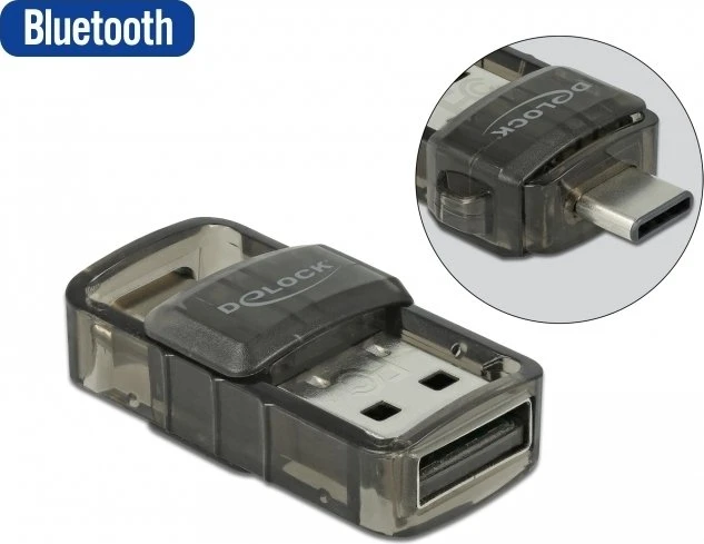 DeLOCK Bluetooth 4.0, USB-C 3.0/USB-A 3.0 [Stecker]