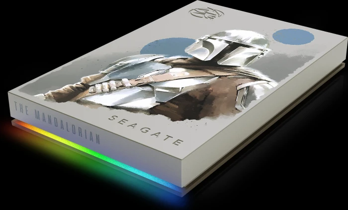 Seagate FireCuda Gaming HDD - The Mandalorian Special Edition, 2TB, +Rescue, USB 3.0 Micro-B