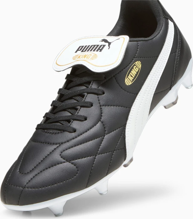Puma King TOP MxSG puma black/puma white/puma gold