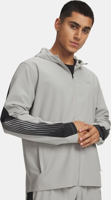 Under Armour Velociti Storm Trainingsjacke titanium/black/reflective (Herren)