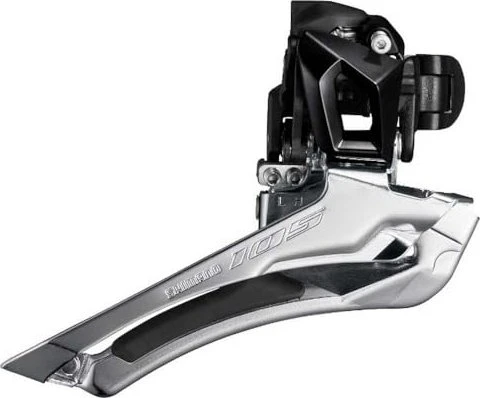 Shimano 105 FD-R7000-B 2-fach 11s Umwerfer Schelle (Bottom Swing) 34.9mm silky black