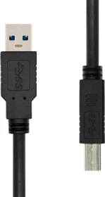 ProXtend USB 3.2 Gen1 Cable A to B M/M 5.0m schwarz