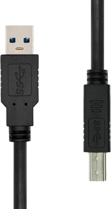 ProXtend USB 3.2 Gen1 Cable A to B M/M 5.0m schwarz