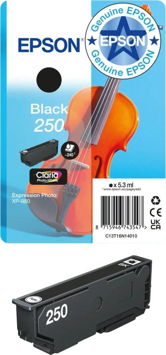 Epson Tinte 250 schwarz