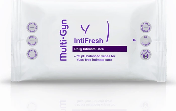 Multi-Gyn Intifresh Intimpflegetücher, 12 Stück