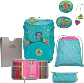 DerDieDas ErgoFlex Easy Exklusiv Superflash Paradise Schultaschen-Set, 5-tlg.