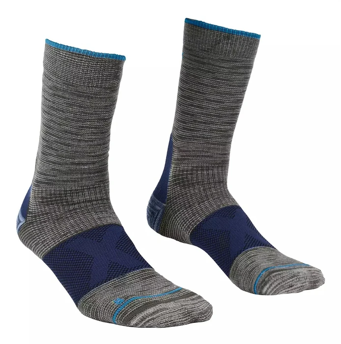 Ortovox Alpinist Mid Socken grey blend (Herren)