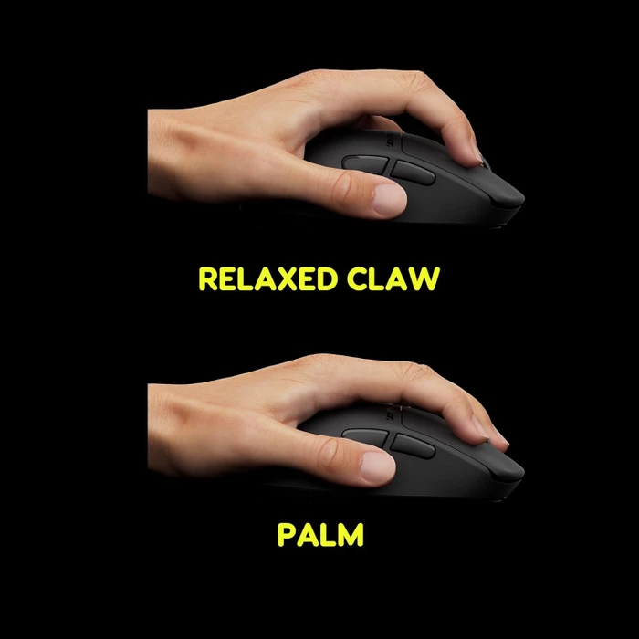 Pulsar Gaming Gears X3 LHD CrazyLight Mini Wireless Jet Black, Linkshänder, USB