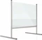Magnetoplan Hygieneschutz Thekenaufsatz Hygienewand mit Aluminiumgestell, transparent/silber, 96x65cm Vorschaubild