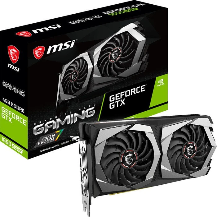MSI GeForce GTX 1650 SUPER Gaming, 4GB GDDR6, HDMI, 3x DP