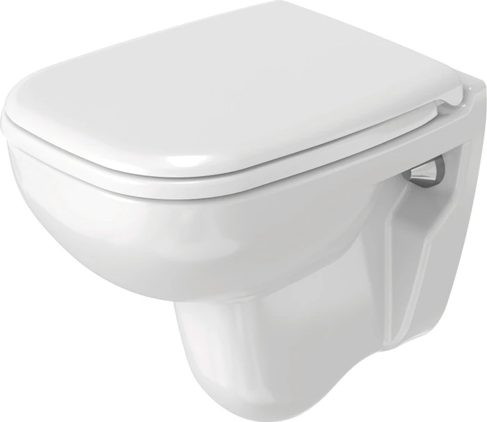 Duravit D-Code Wand-WC, weiß