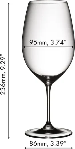 Riedel Vinum Syrah/Shirazglas, 4 Stück