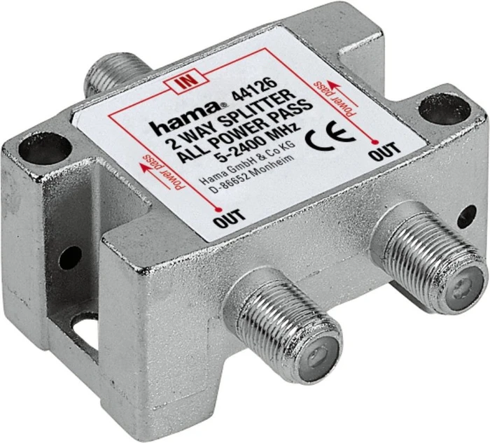 Hama 2-fach SAT-Verteiler