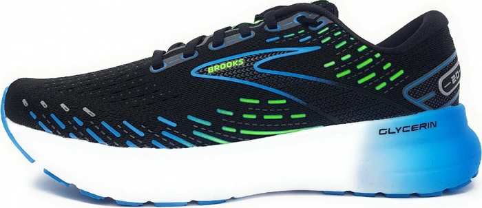 Brooks Glycerin 20 black/hawaiian ocean/green (Herren)