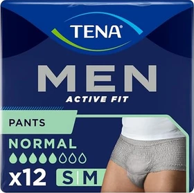 Tena Men Active Fit Pants Normal Schutzhose Größe S/M, 12 Stück