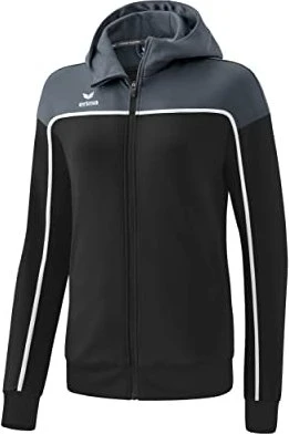 Erima Change mit Kapuze Trainingsjacke black grey/slate grey/white (Damen)