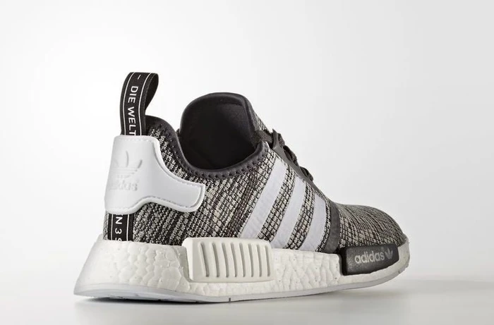 adidas NMD_R1 utility black/footwear white/medium grey heather solid grey (Damen)