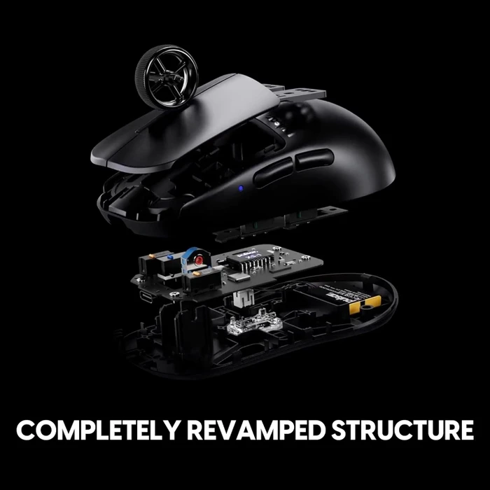 Pulsar Gaming Gears X2H v3 Medium Wireless schwarz, USB