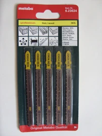 Metabo Clean Wood HCS Stichsägeblatt, 74x1.5mm, 5 Stück