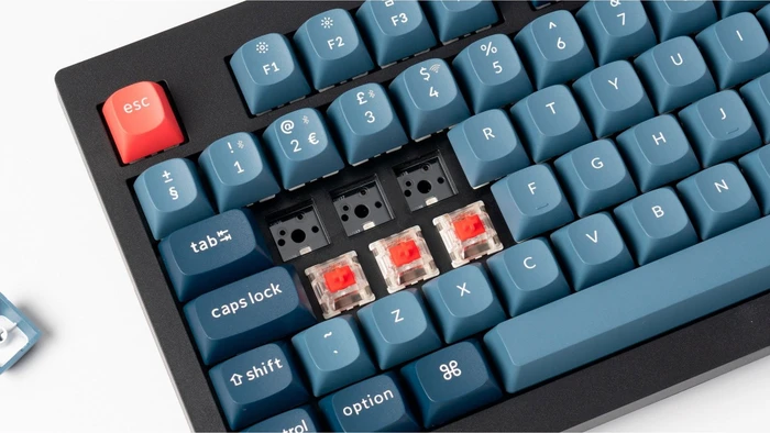 Keychron V5 Max, Carbon Black, 96%, LEDs RGB, hot-swap, Gateron Jupiter BROWN, USB/Bluetooth, DE