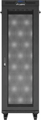 Lanberg 19" Rackschrank 37HE, LCD, freistehend, Flat Pack, V2, Gitternetztür, IP20, RAL 9004, 800mm tief