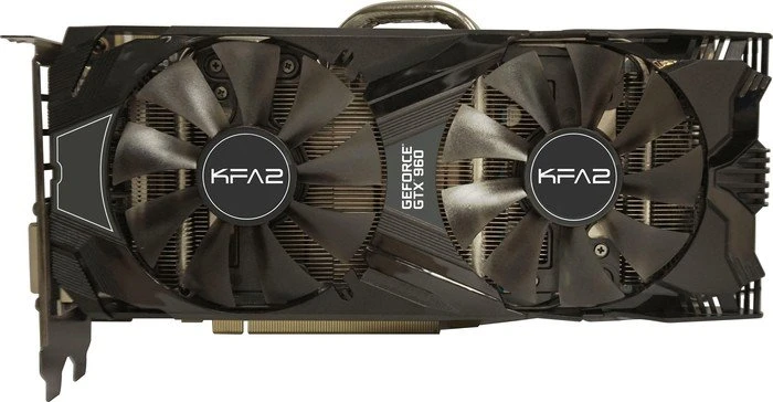 KFA2 GeForce GTX 960 EXOC, 2GB GDDR5, 2x DVI, HDMI, DP