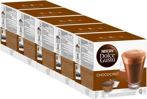 Nestlé Nescafe Dolce Gusto Chococino Kaffeekapseln, 40 Stück (5x 8 Stück)