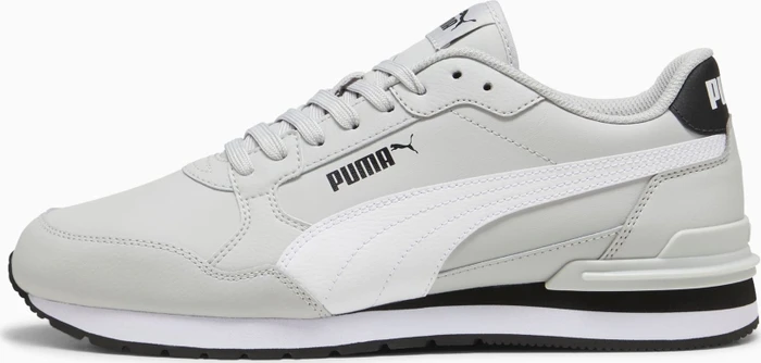 Puma ST Runner v4 Leather cool light gray/puma white/puma black